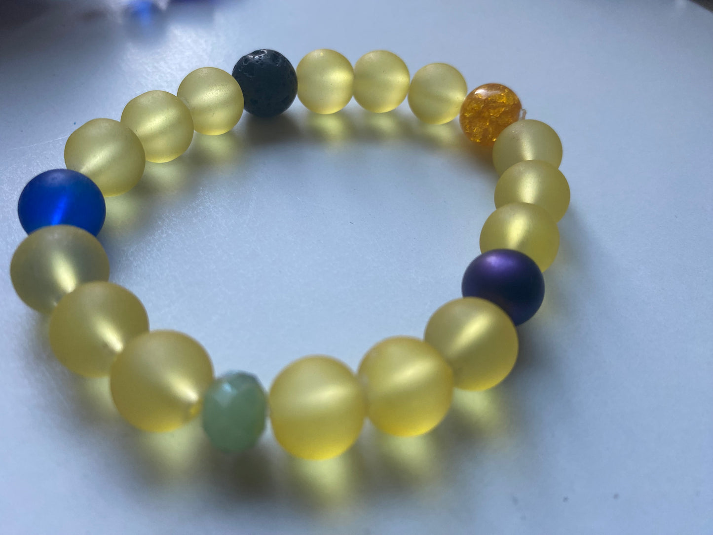 Yellow bracelet